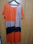 НОВА 4xl раз.58 ПРЕКРАСНА ЧЕРВЕНА ЛЯТНА РОКЛЯ ОТ ФИНО ТРИКО, снимка 6