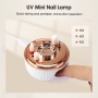 Безжична Електрическа пила, УВ лампа за нокти 2 в 1 маникюр и педикюр, снимка 5