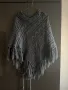 Графитеносиво пончо , снимка 3