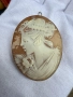 Стара сребърнa брошка / висулка - "Камея".   №7634, снимка 8