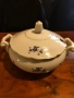Стари Български порцеланови супник и чайник..., снимка 6