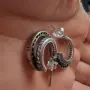 Pandora Сребърни обеци , снимка 3