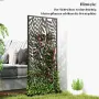 Outsunny Параван за стая 65 x 130 см, свободностоящ, снимка 10