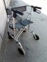 Инвалидна АЛУМИНИЕВА количка ролатор, проходилка, за хора в тежко положение,под наем или продажба, снимка 15