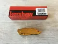НОВ оригинален 24 K позлатен сгъваем нож KERSHAW 1600G Ken Onion Chive  от САЩ, снимка 2