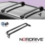 Стоманени греди Nordrive SNAP черни за стандартен и вграден рейлинг
