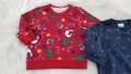 Детска Коледна блуза 9-12 месеца, снимка 1
