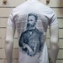 Нова мъжка тениска с дигитален печат на Христо Ботев, България с печат и на гърба, снимка 3