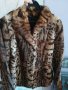 Палто от естествен косъм, тигров принт  , снимка 1 - Палта, манта - 30883375
