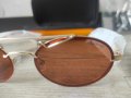 Polaroid нови поляризирани унисекс лускозни слънчеви очила златисти, снимка 5