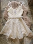 Рокля дантела и перли с коланче Avin, снимка 6