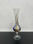 Стилна ваза от опалово стъкло тип Мурано. №4730