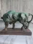бронзова пластика на бик, снимка 2