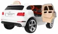 Bentley Bentayga 12V – Детски акумулаторен джип, Бял, EVA гуми, снимка 3