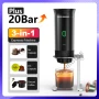Преносима Електрическа Кафемашина 3 в 1 Dolce Gusto, Nespresso Капсули, Мляно Кафе, USB, 20 БАРА!, снимка 4