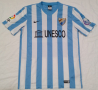 Малага Испания 1904-2014 оригинална юбилейна 110 г. футболна тениска NIKE фланелка с номер 9