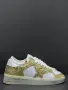 Golden Goose Дамски Бели Маратонки Със Златен Глитер👟Дамски Спортни Обувки GGDB Код E98, снимка 4
