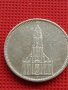 Сребърна монета 5 райхсмарки 1934г. с СХВАСТИКА Първа годишнина нацистки режим 39642, снимка 8