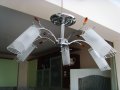 Полилей. Неръждаема стомана-инокс , кристал и стъкло - 220V5х 60W , снимка 3