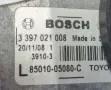 Моторче Чистачки с Лостов Механизъм Toyota Avensis T27 2009г-2018г 0390241642 85110-05070-A, снимка 5
