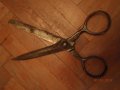 Голяма Абаджийска ножица от края на 19 век – предложете цена., снимка 1 - Антикварни и старинни предмети - 29674627