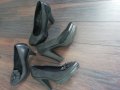 Два чифта обувки естествена кожа, снимка 1 - Дамски елегантни обувки - 31575411