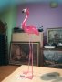 *BIG ONE-Фламинго розово от дърво с метални крака 0411201638, снимка 3
