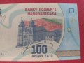 Екзотична банкнота МАДАГАСКАР много красива перфектно състояние непрегъвана за колекционери 28356, снимка 2