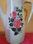 Чайник с красиви рози-порцелан-"Bavaria"-1.500мл. Маркирана за произход.  , снимка 3