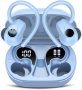 Нови Poounur H9 Безжични Слушалки Bluetooth с Микрофон - Сини