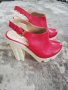 Модерни дамски сандали в червен цвят. Промо цена само 39.00 лева. , снимка 7