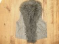 дамски, елеци естествен велур и косъм М и L/XL, снимка 9