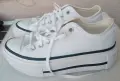 Нови Кецове Converse Chuck Taylor All Star Lift Ox, Бял, Жени, снимка 2