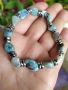 Гривна от естествен Ларимар, снимка 1