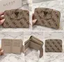 Guess дамско портмоне черно кафяво розово, снимка 12