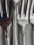 Комплект луксозни маркови посребрени вилици Guy Degrenne, снимка 4