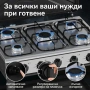 Газова печка HOMELUX с 5 котлона , снимка 3