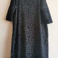 СТРАХОТНА ТУНИКА С ТЮЛ И КАДИФЕ РАЗМЕР 2XL-3XL, снимка 8 - Туники - 37687754