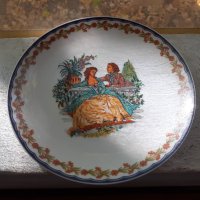 Стар порцелан колекционерска чиния BAVARIA, снимка 1 - Антикварни и старинни предмети - 38439767