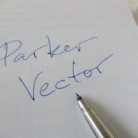 Стара химикалка Parker Vector UK, снимка 3 - Колекции - 36481507