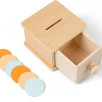 Монтесори образователна кутия с чекмедже, снимка 7 - Образователни игри - 40754630