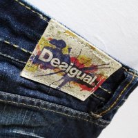 Desigual Oftal Celeste Palido Men's Slim Fit Jeans Мъжки Дънки Размер W34, снимка 16 - Дънки - 29098910