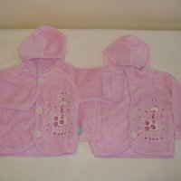Розови палтенца, снимка 1 - Бебешки якета и елеци - 35240032