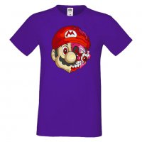 Мъжка тениска Mario Zombie 5 Игра,Изненада,Подарък,Празник,Повод, снимка 17 - Тениски - 37237925