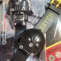  детски часовник електронен Dart darth Vader Дарт Вeйдър Star Wars Междузвездни войни , снимка 3 - Детски - 30968318
