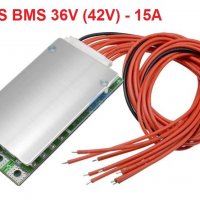 10S BMS 42V 35A, защитна платка с балансно зареждане, PCB BMS board, снимка 3 - Друга електроника - 31742613