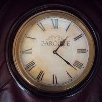 Старинен часовник и барометър, снимка 15 - Стенни часовници - 33873112