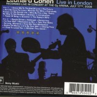 Leonard Cohen -Live in London, снимка 2 - CD дискове - 35415145