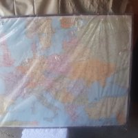 стара географска карта на Европа, снимка 5 - Други - 37557597