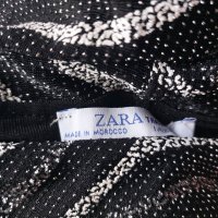 ZARA TRAFALUC - лъскава рокля, снимка 3 - Рокли - 40619683